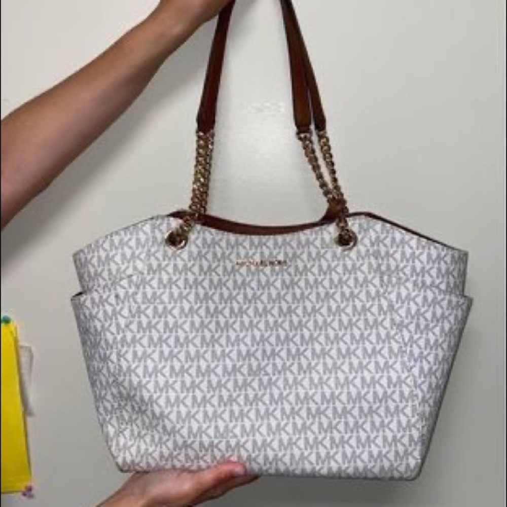 Large Michael Kors Purse and Large Wristlet Wallet Together